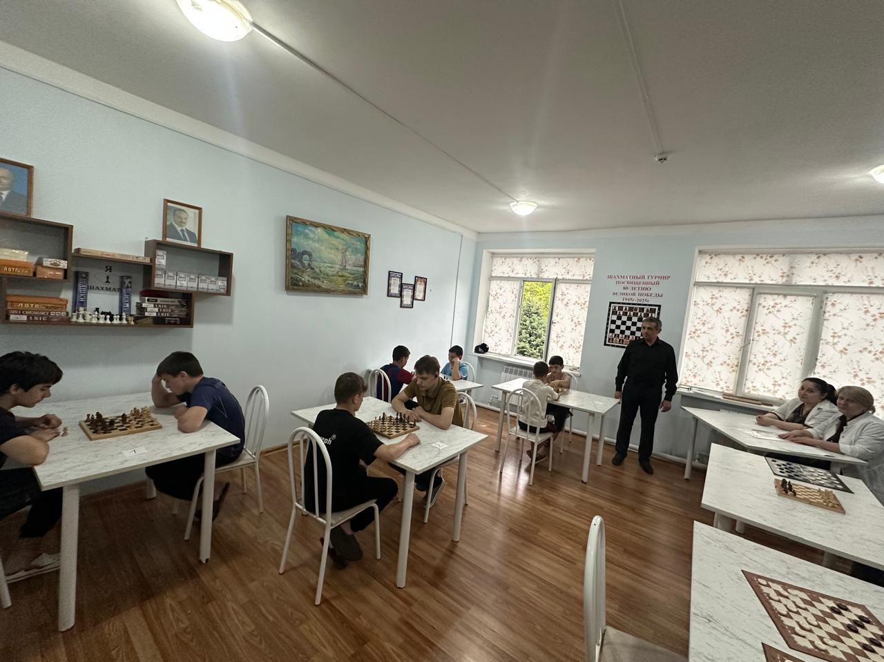 В детском доме Минтруда Дагестана состоялся шахматный турнир, приуроченный к 80-летию победы в Великой Отечественной войне