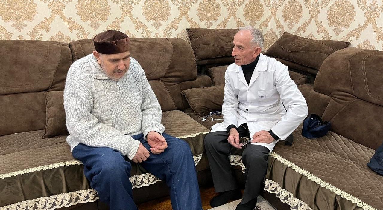 В Табасаранском районе в рамках проекта «Старшее поколение» нацпроекта «Семья» обслужены 21 человек