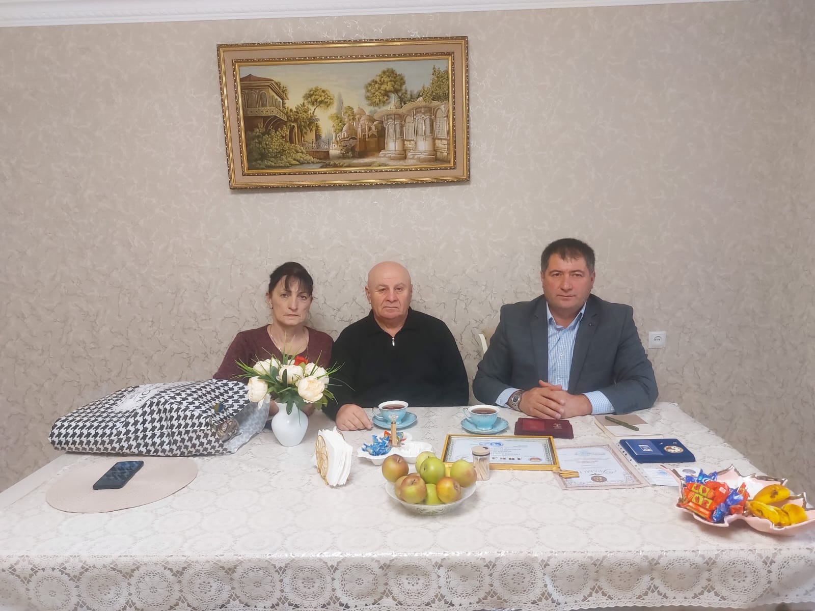 Ко  Дню  Матери навестили мать троих сыновей-участников СВО