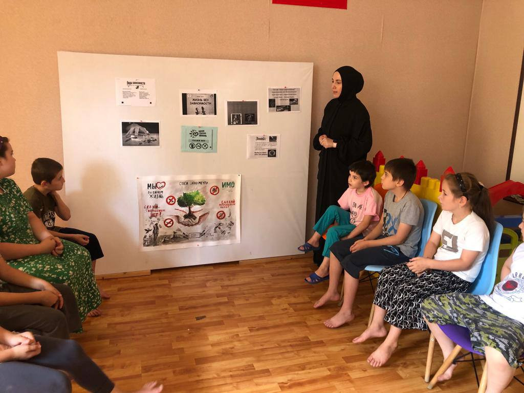 В Хасавюртовском реабилитационном центре для несовершеннолетних была проведена антинаркотическая акция «Жизнь без зависимости!».