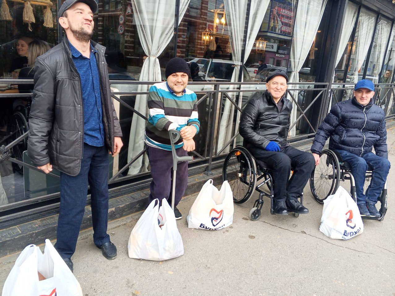 Мероприятие в ресторане Ревьера» посвященное Дню инвалидов.