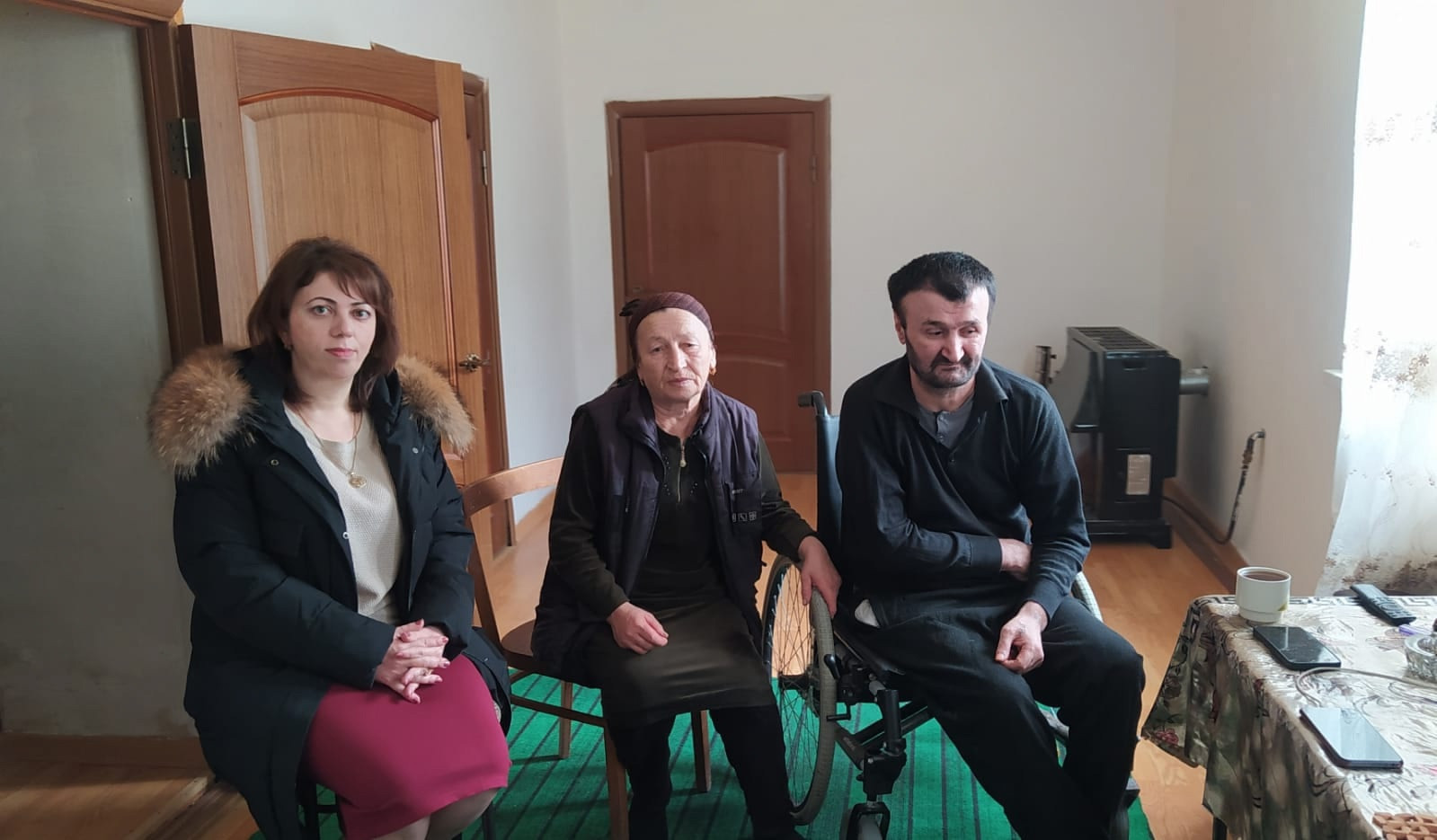 Выезды на дом ко Дню инвалидов
