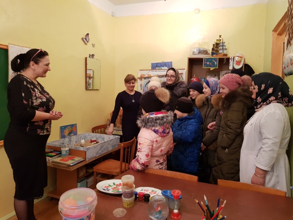 В Реабилитационном центре для детей и подростков в Кизилюрте прошёл "День открытых дверей"