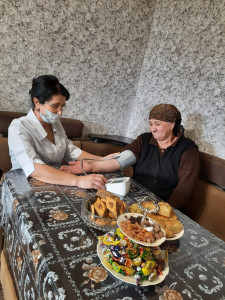 Патронаж подопечной семьи Тагибековой Р.