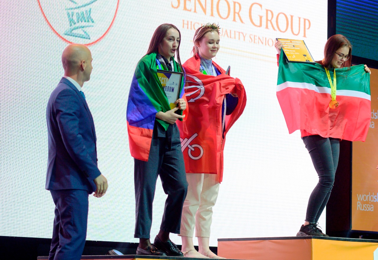 Три награды получила сборная Дагестана на Нацфинале WorldSkills в Казани