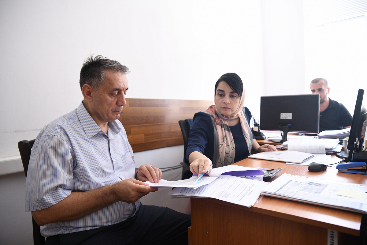 Абдурахман Махмудов проинспектировал работу подведомственных учреждений Минтруда Дагестана в Табасаранском районе